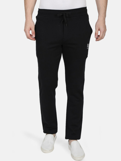 

rock.it Men Black Solid Track Pants