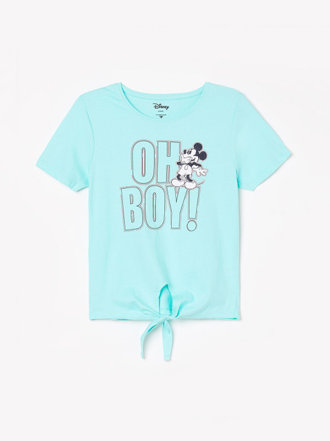 

Fame Forever by Lifestyle Girls Blue Printed Top