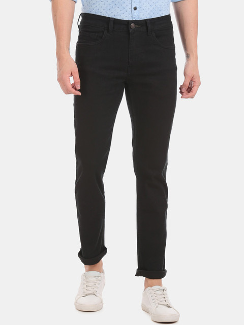 

Newport Men Black Slim Fit Mid-Rise Clean Look Jeans