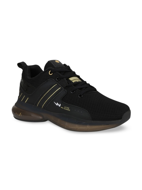 

Campus Men Black Pilot 1 Running Shoes