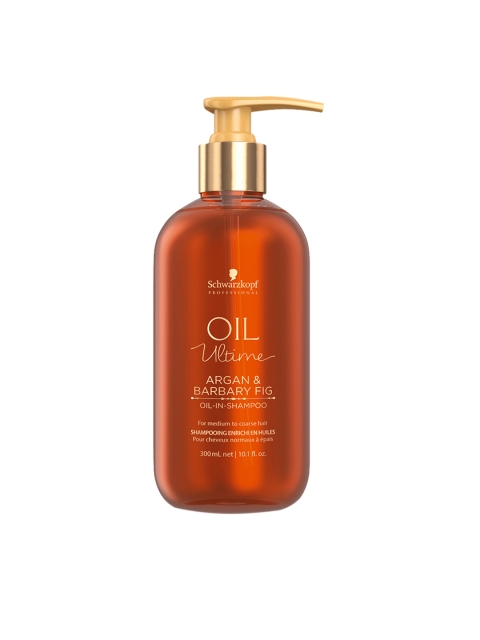 

Schwarzkopf PROFESSIONAL Oil Ultime Oil-In-Shampoo with Argan and Barbary Fig Oil 300ml, Gold