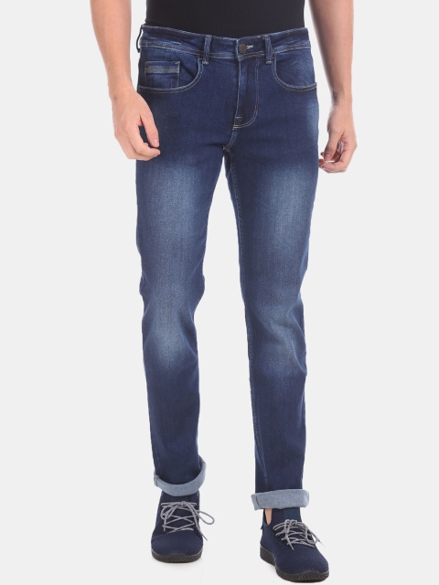 

Cherokee Men Blue Slim Fit Mid-Rise Clean Look Jeans