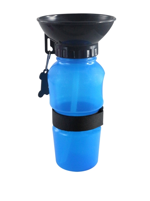 

PawsnCollars Blue Volar Fashion 2-in-1 Pet Water Bottle