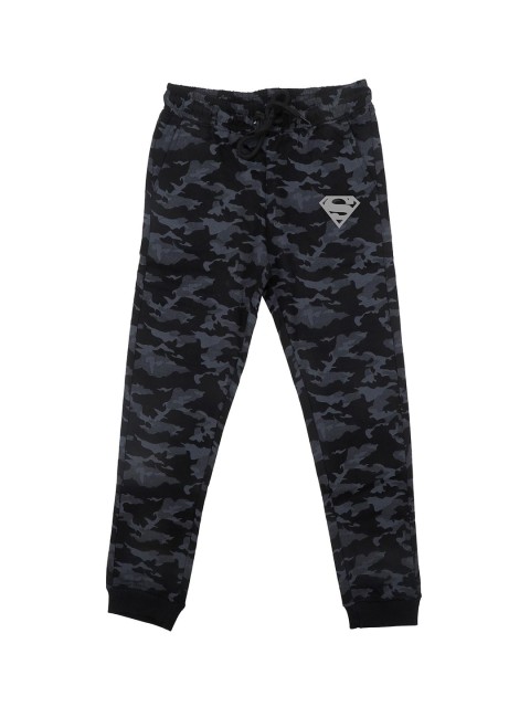 

Superman Boys Black & Grey Camouflage Joggers