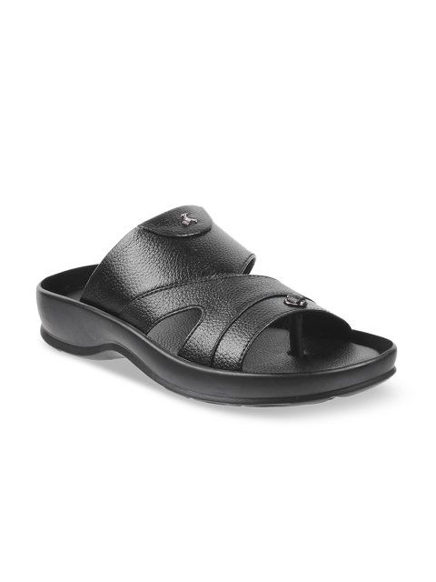 Mochi Men Black Comfort Sandals
