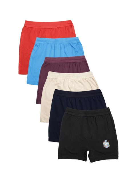 

Red Rose Boys Pack Of 6 Assorted Trunks JRNO40CL-ASSORTED-20