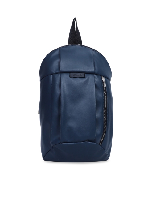 

Diwaah Unisex Navy Blue Solid Backpack