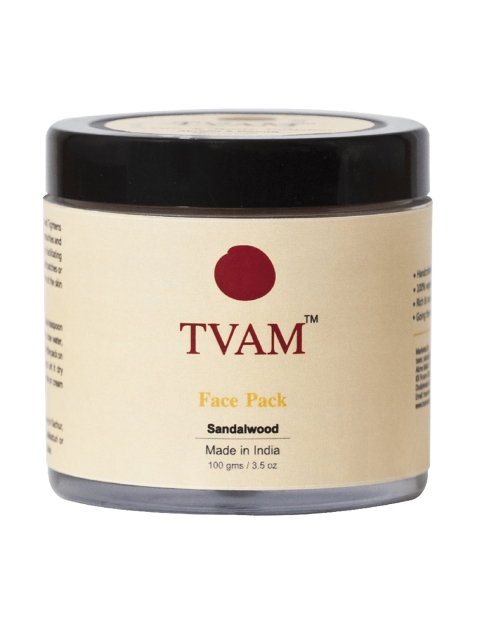 

TVAM Face Pack - Sandalwood, Camel brown