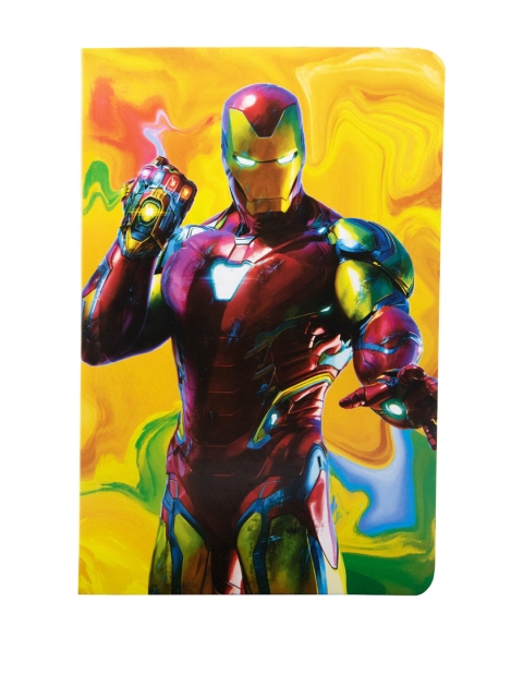 

Planet Superheroes Multicoloured Iron Man A5 Notebook, Multi