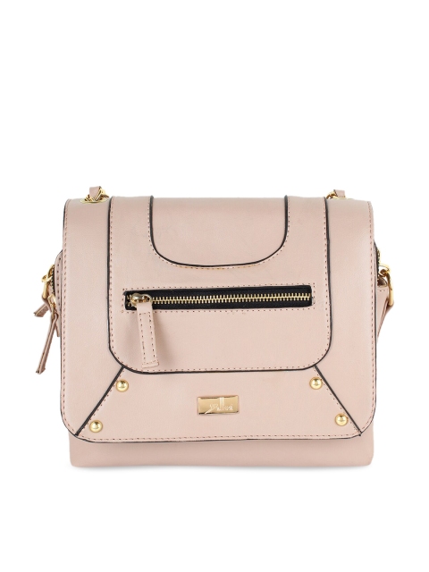 

yelloe Pink Solid Sling Bag