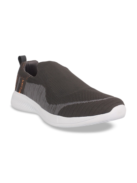 

Yuuki Men Charcoal Grey & Grey EASY WALK 3.1 Walking Shoes