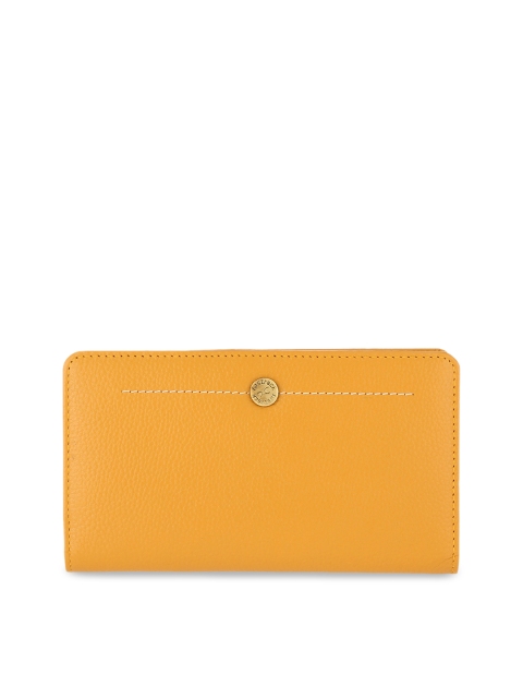 

Fastrack Women Yellow & Yellow Self Design Two Fold Wallet