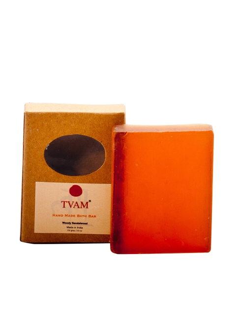 

TVAM Unisex Woody Sandalwood Handmade Soap 100g, Brown