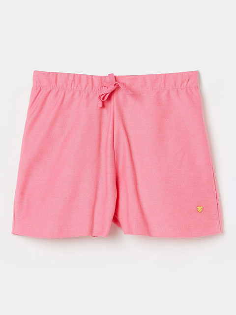

Bossini Girls Pink Solid Regular Fit Shorts