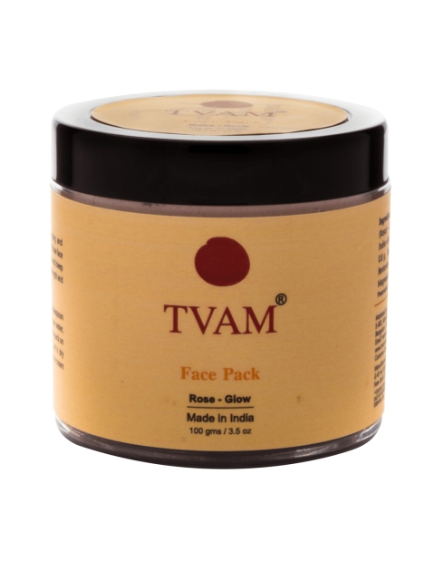 

TVAM Rose - Glow Face Pack 100 g, Pink