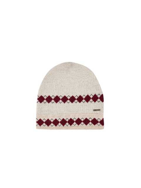 

Kosha Women Beige Self Design Beanie