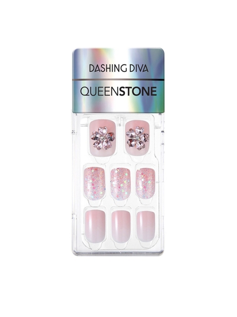 

Dashing Diva Women MAGICPRESS Pink Magnolia Artificial Nails