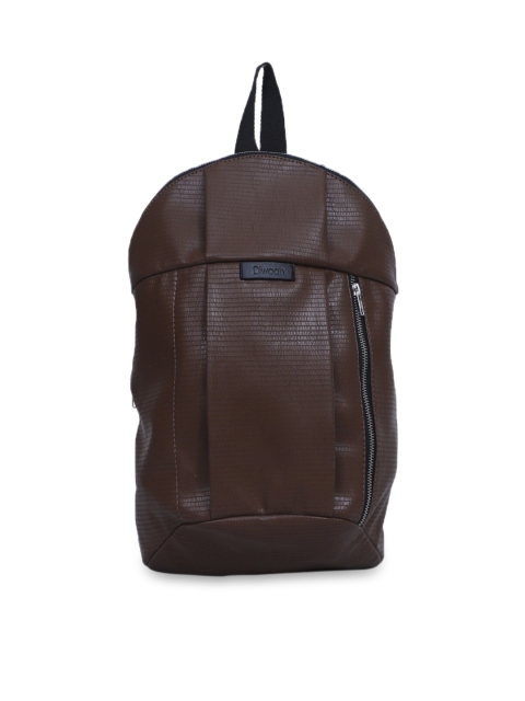 

Diwaah Unisex Brown Solid Backpack