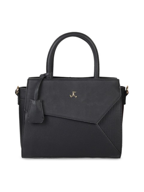 

Mochi Black Solid Handheld Bag