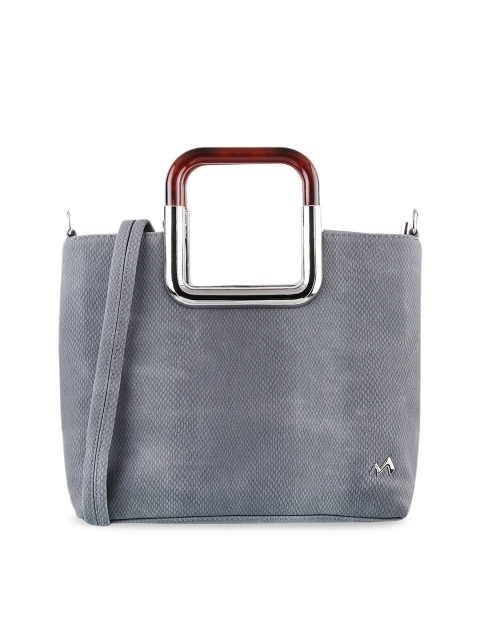 

Metro Grey Textured Handheld Bag