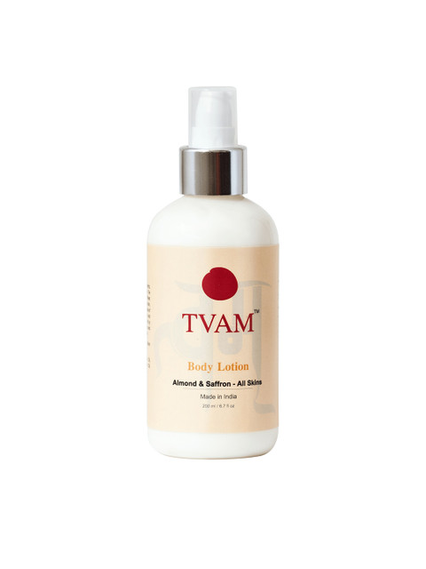 

TVAM Unisex White Almond & Saffron Body Lotion 200 ml