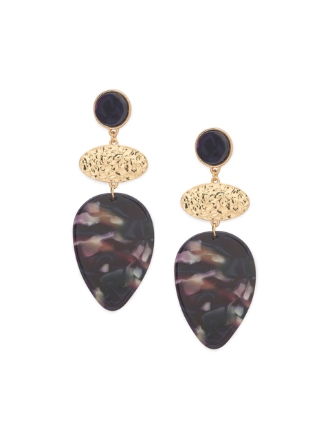 

Globus Multicoloured Oval Drop Earrings, Multi