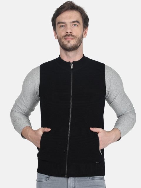 

Monte Carlo Men Black Solid Sweater