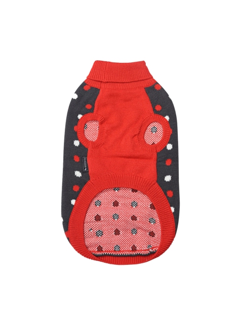 

Heads Up For Tails Grey Polka Dog Sweater