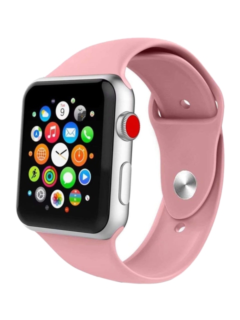 

TREEMODA Pink Apple iWatch Silicone Strap