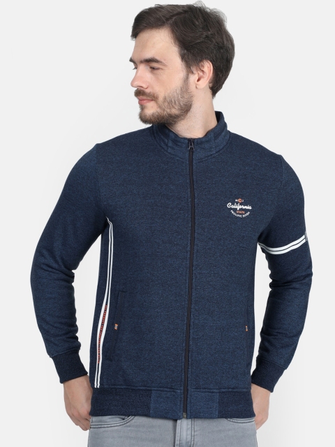 

Monte Carlo Men Navy Blue Solid Sweatshirt