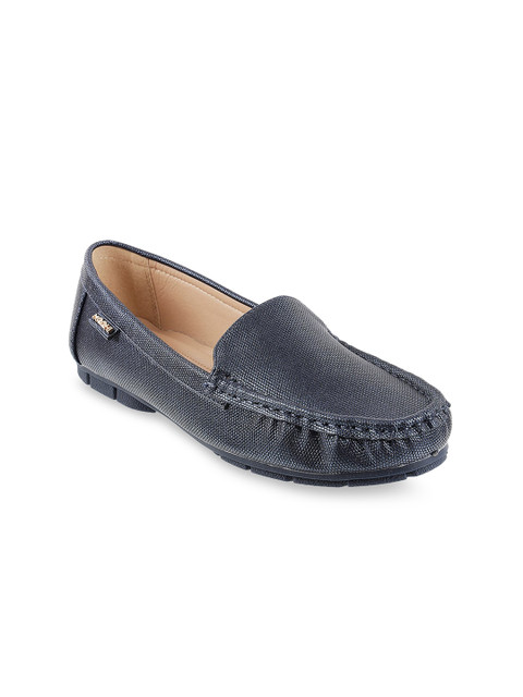 

Mochi Women Navy Blue Loafers