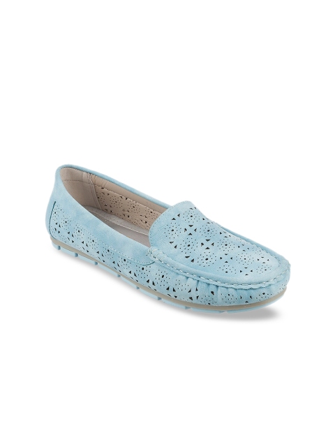

Mochi Women Blue Loafers