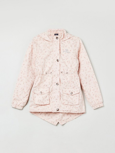 

max Girls Pink Printed Tailored Jacket