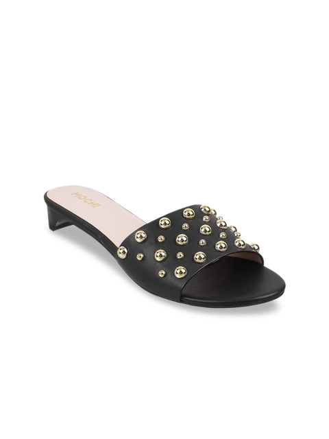 

Mochi Women Black Embellished Heels