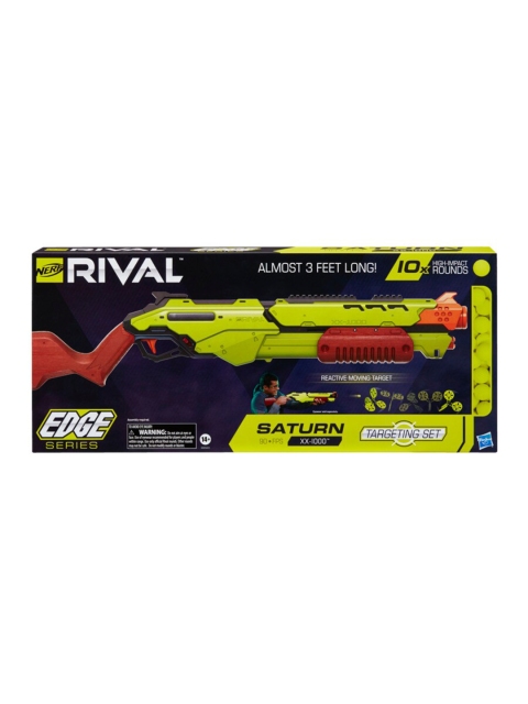 

NERF Kids Fluorescent Green Rival Saturn XX-1000 Edge Series Targeting Set