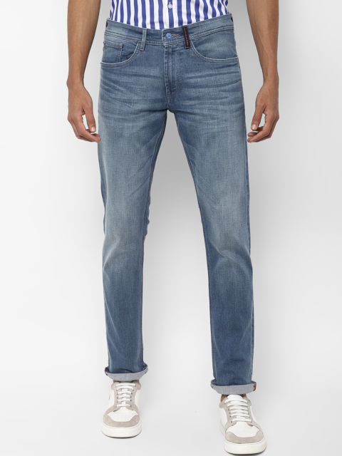 

Allen Solly Men Blue Slim Fit Mid-Rise Clean Look Stretchable Jeans