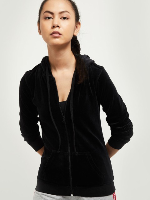 

max Women Black Solid Tailored Jacket