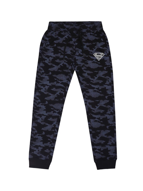 

Superman Boys Navy Blue Camouflage Printed Joggers