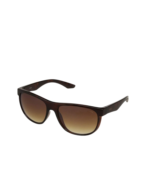 IDEE Unisex Brown UV Protected Square Sunglasses IDS2457-C2SG