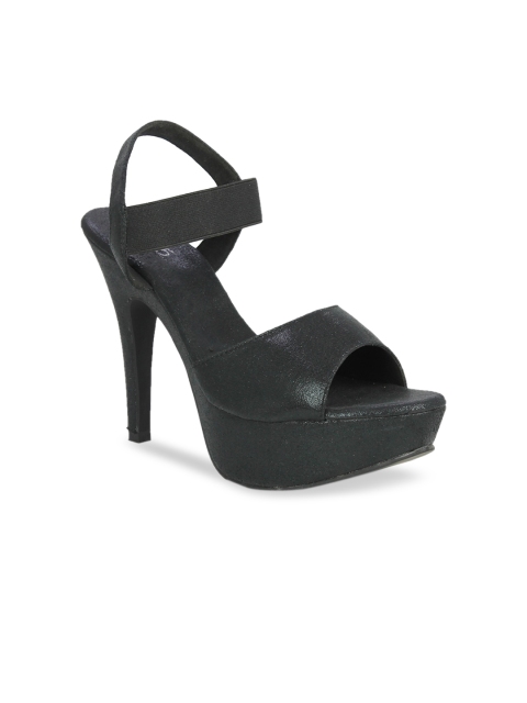 

Inc 5 Women Black Solid Stilettos