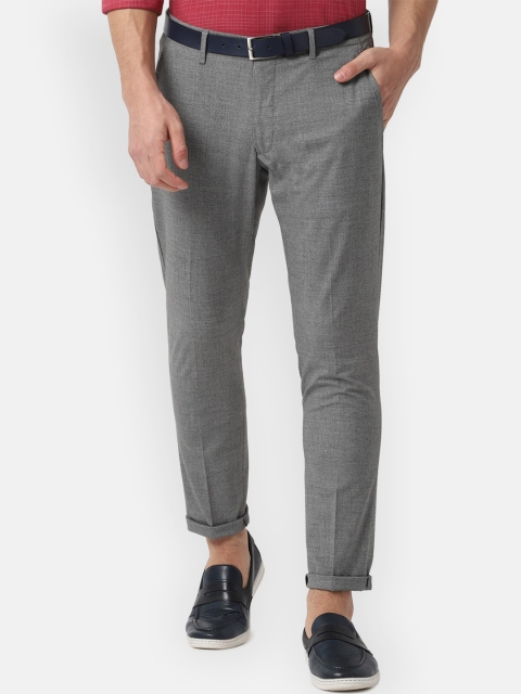 

Louis Philippe Sport Men Grey Slim Fit Solid Regular Trousers