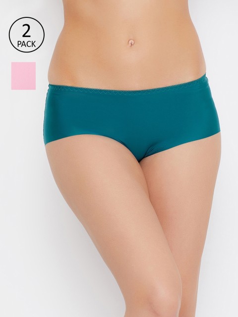 

Secrets by Zerokaata Women Pack Of 2 Assorted Solid Hipster Briefs SZPTY808B