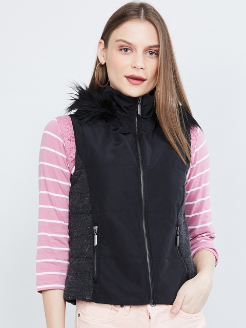 

max Women Grey Solid Tailored Jacket
