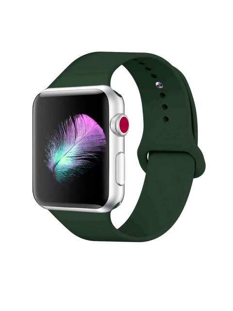 

TREEMODA Unisex Green Apple Watch Silicon Strap