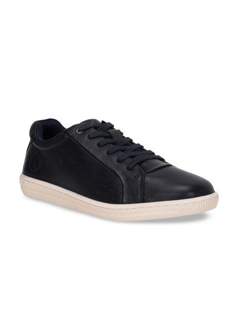 

Hush Puppies Men Black Solid Sneakers