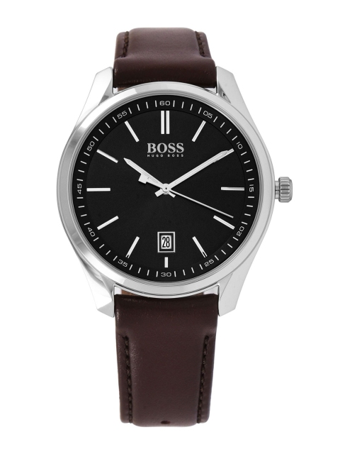 

Hugo Boss Men Grey Analogue Watch 1570083