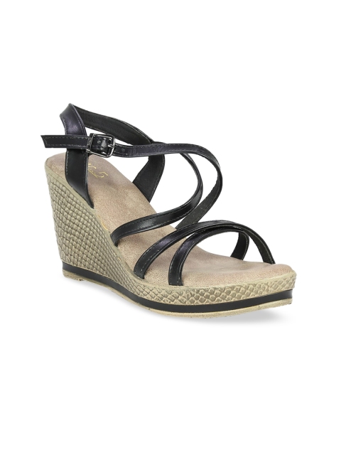 

Inc 5 Women Black Solid Wedges