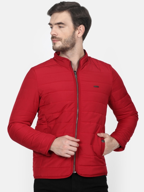 

Monte Carlo Men Red Solid Padded Jacket