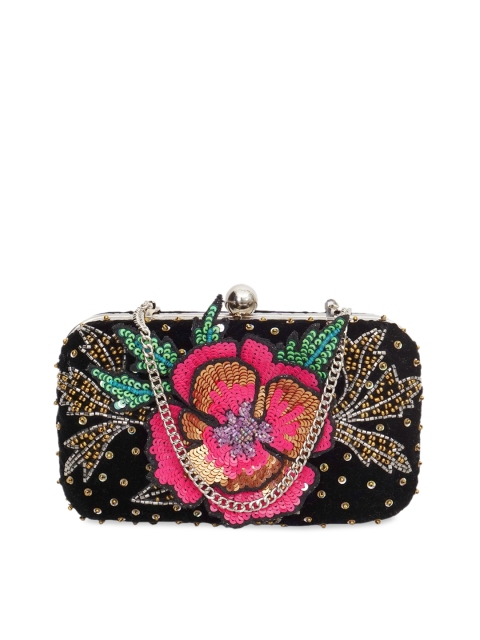 

Diwaah Women Multicoloured Embellished Clutch, Multi
