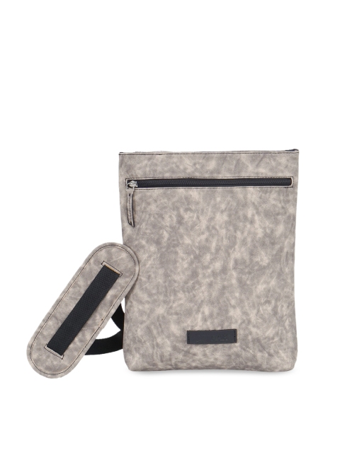 

Diwaah Unisex Grey Printed Sling Bag